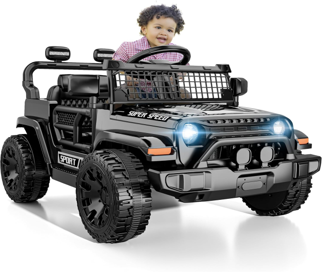 12V Ride on Car with Parent Remote Control