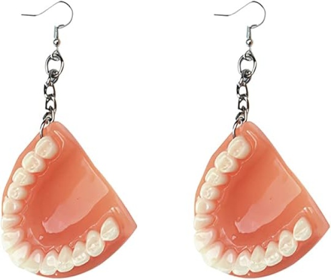 GBAHFY Denture Earrings