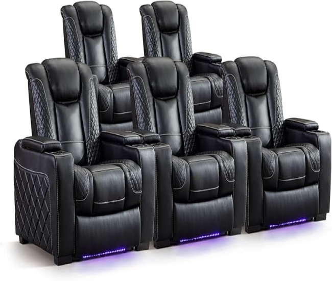 Home Theater Seating Set 
