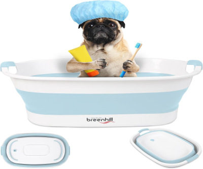  BREENHILL Collapsible Dog Bath Tub 